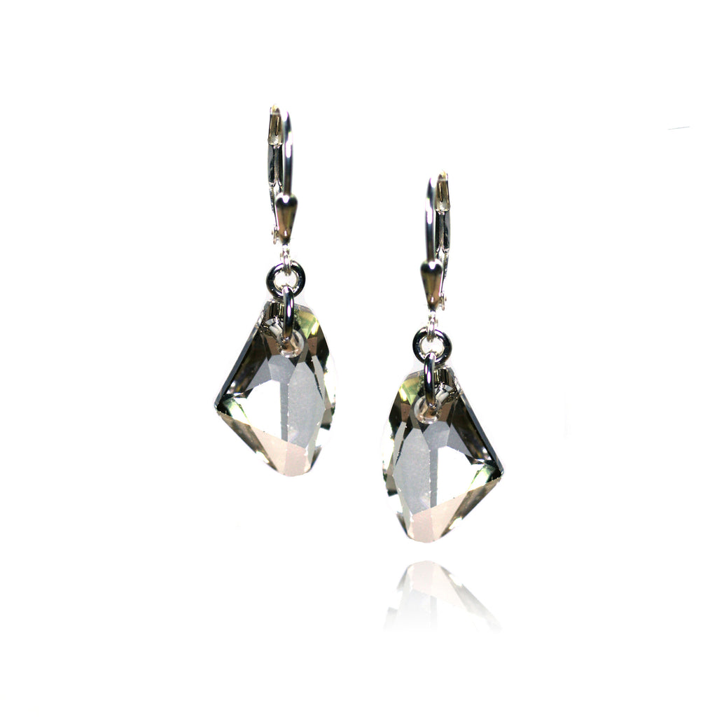 Brigitta Silver Shade Earrings