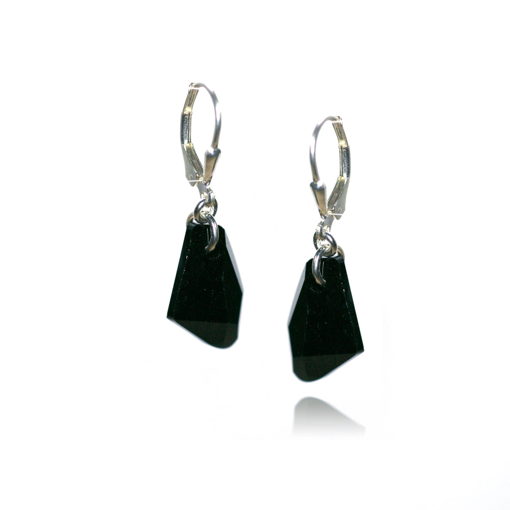 Brigitta Jet Earrings
