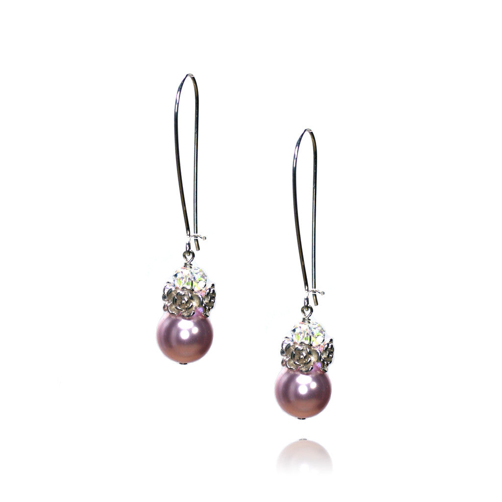 Caeli Rosaline Pearl Earrings