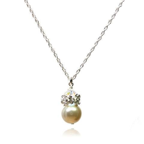 Caeli Cream Pearl Necklace