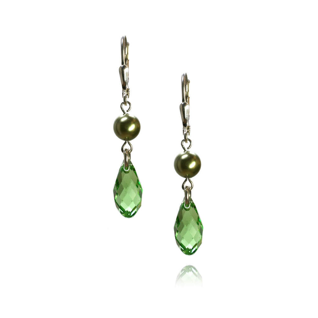 Cathy Peridot Earrings