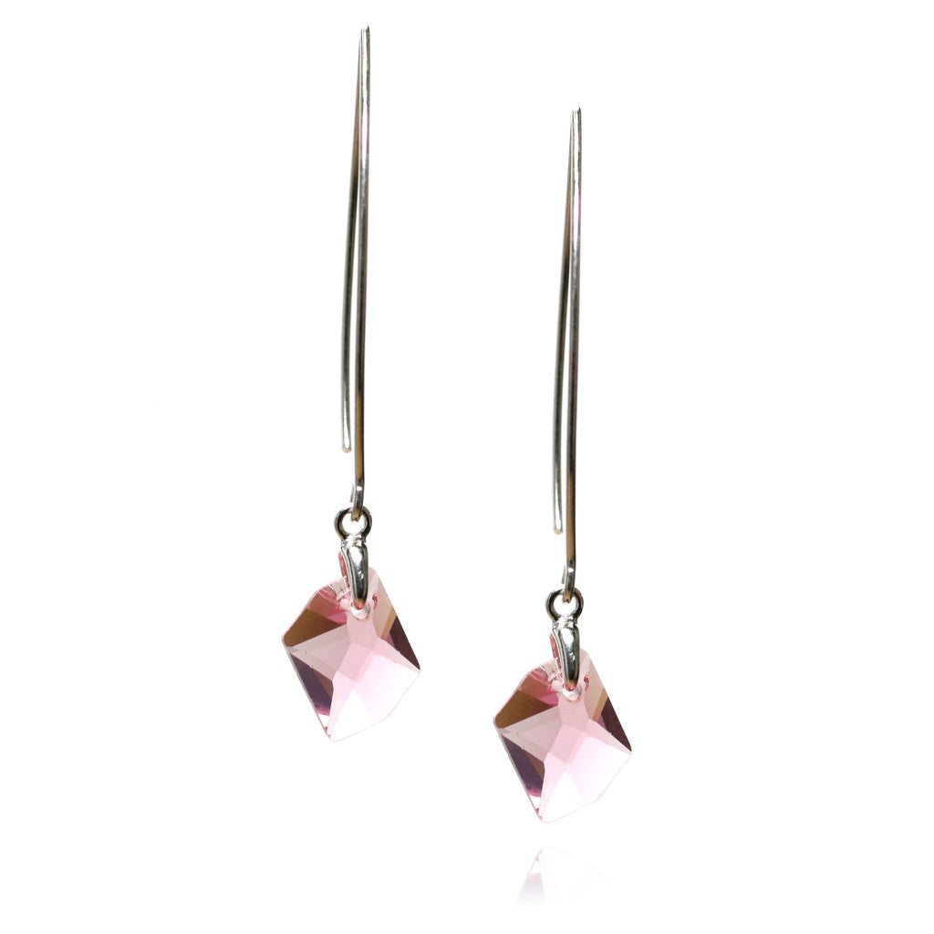 Connie Light Rose Earrings