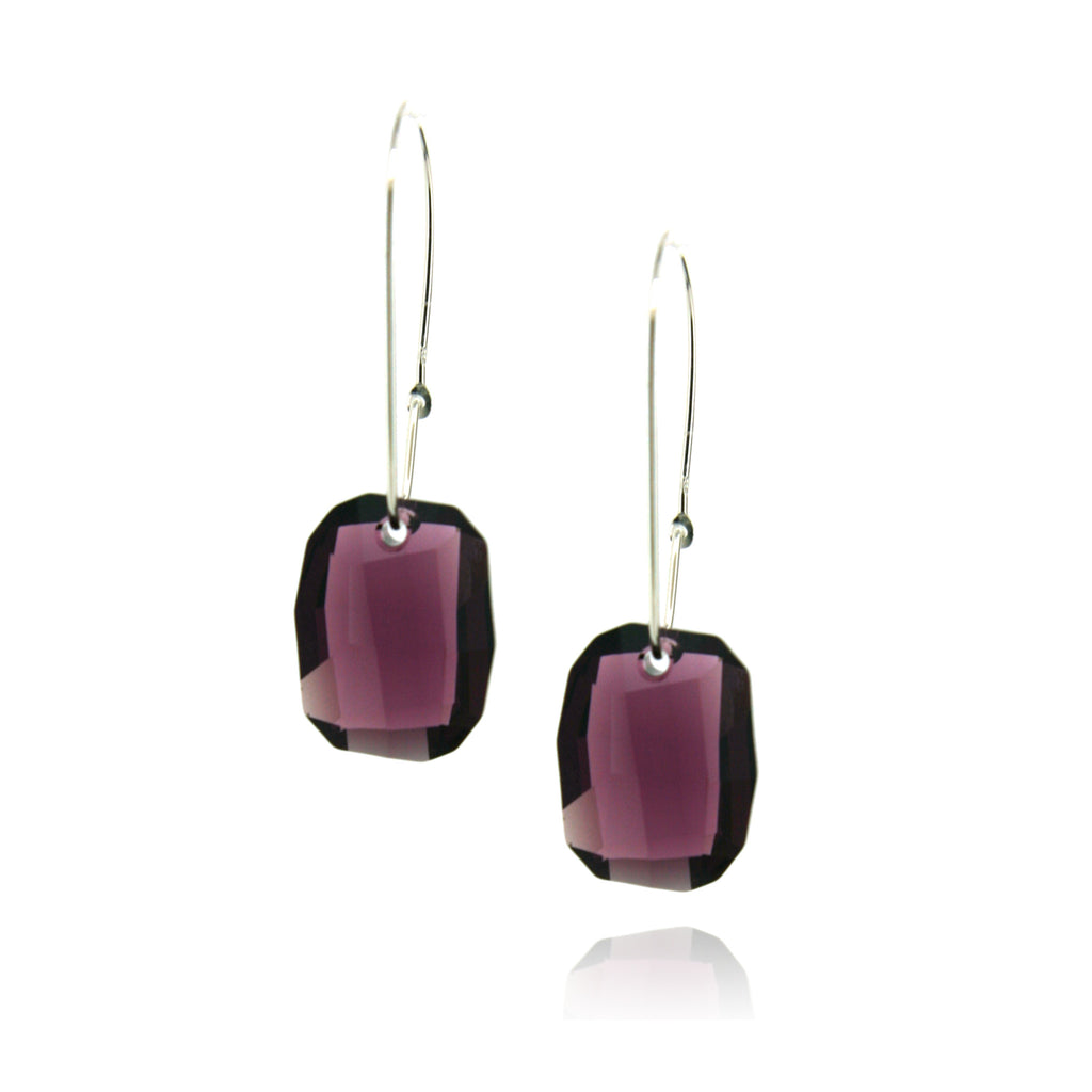 Hailey Amethyst Earring