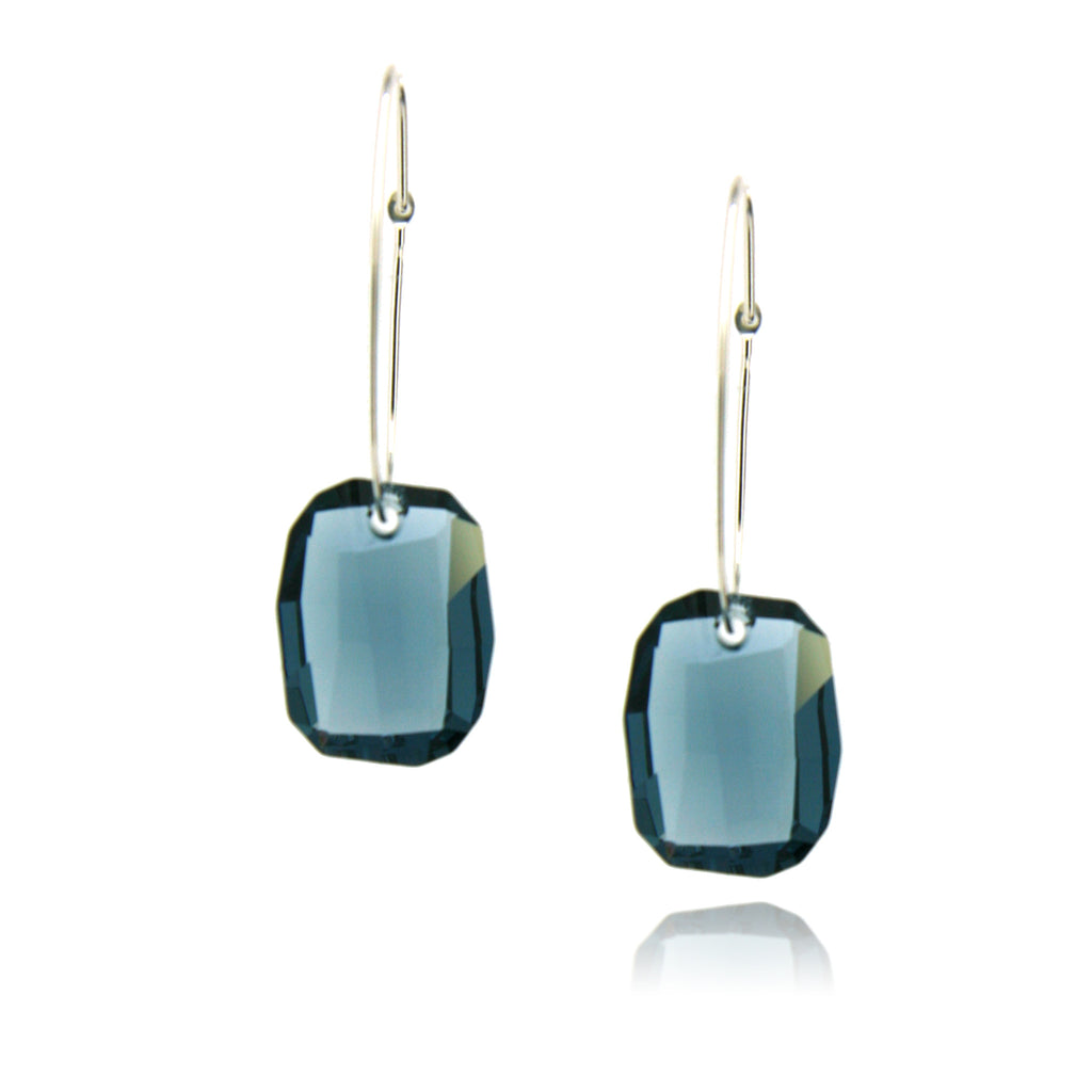 Hailey Denim Blue Earring