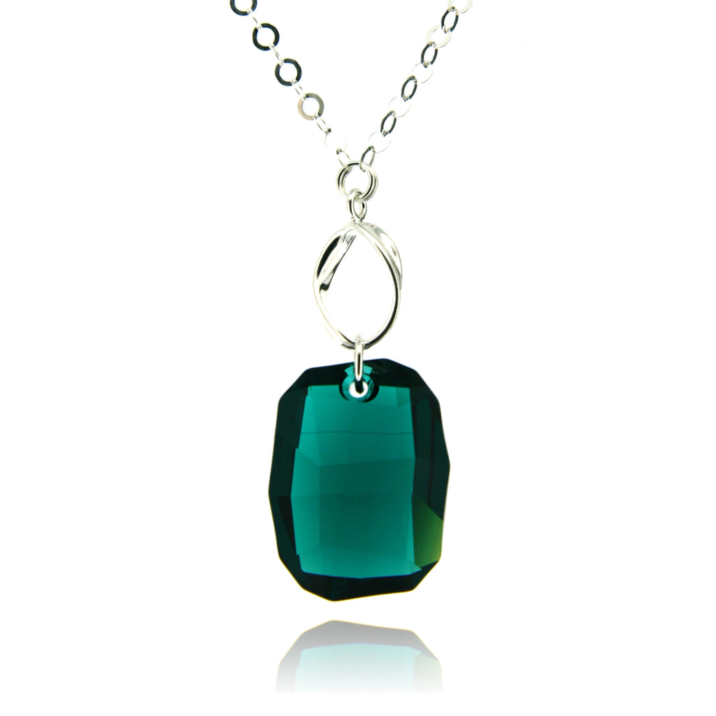 Hailey Emerald Necklace