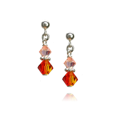 Julie Fire Opal Earrings