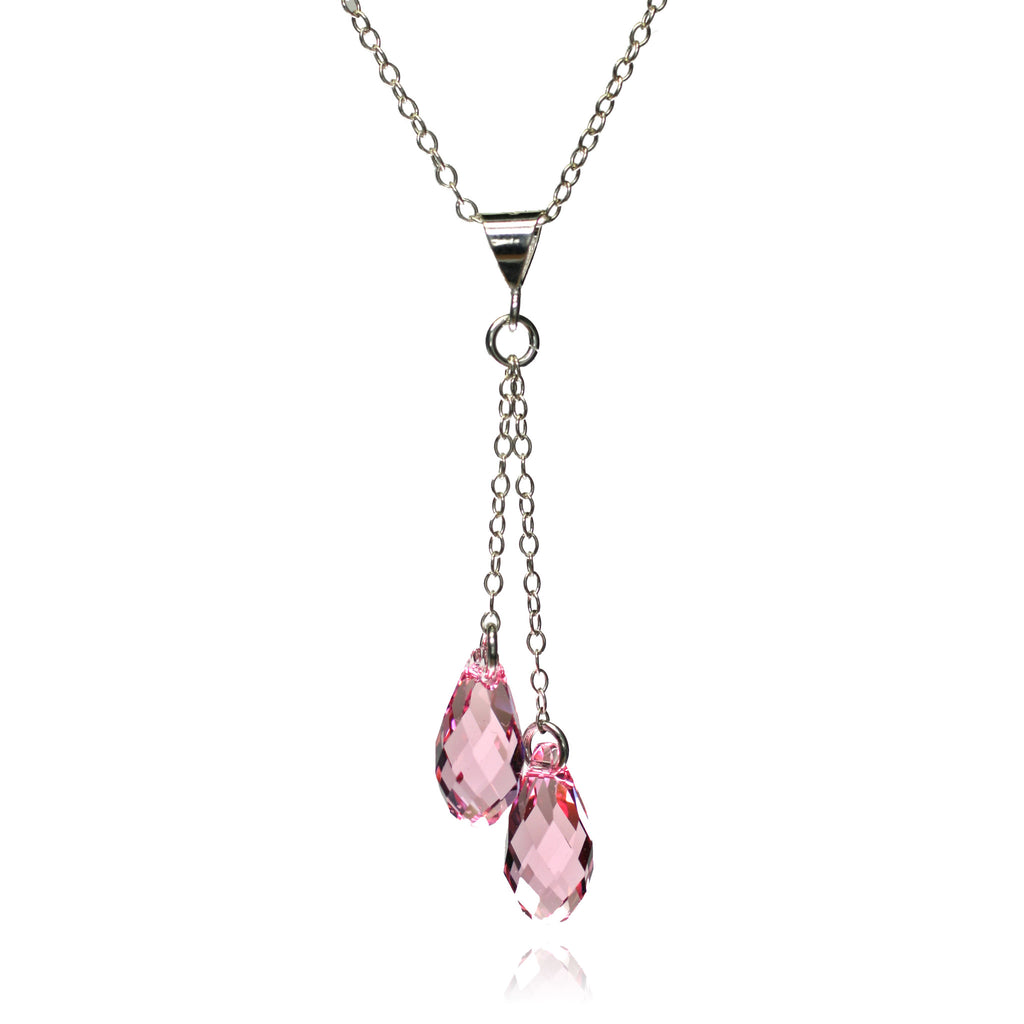 Pamela Light Rose Necklace