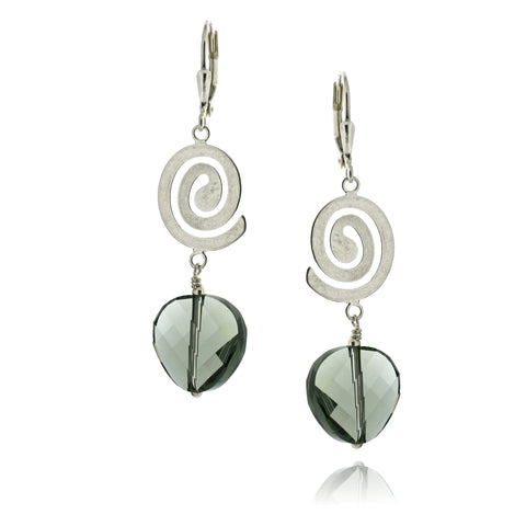 Rhonda Black Diamond Earrings