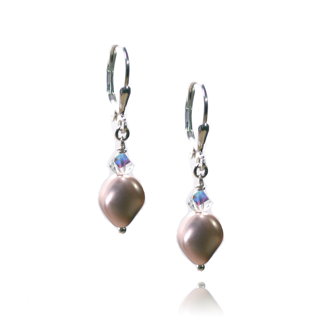Victoria Cream Pearl Earrings