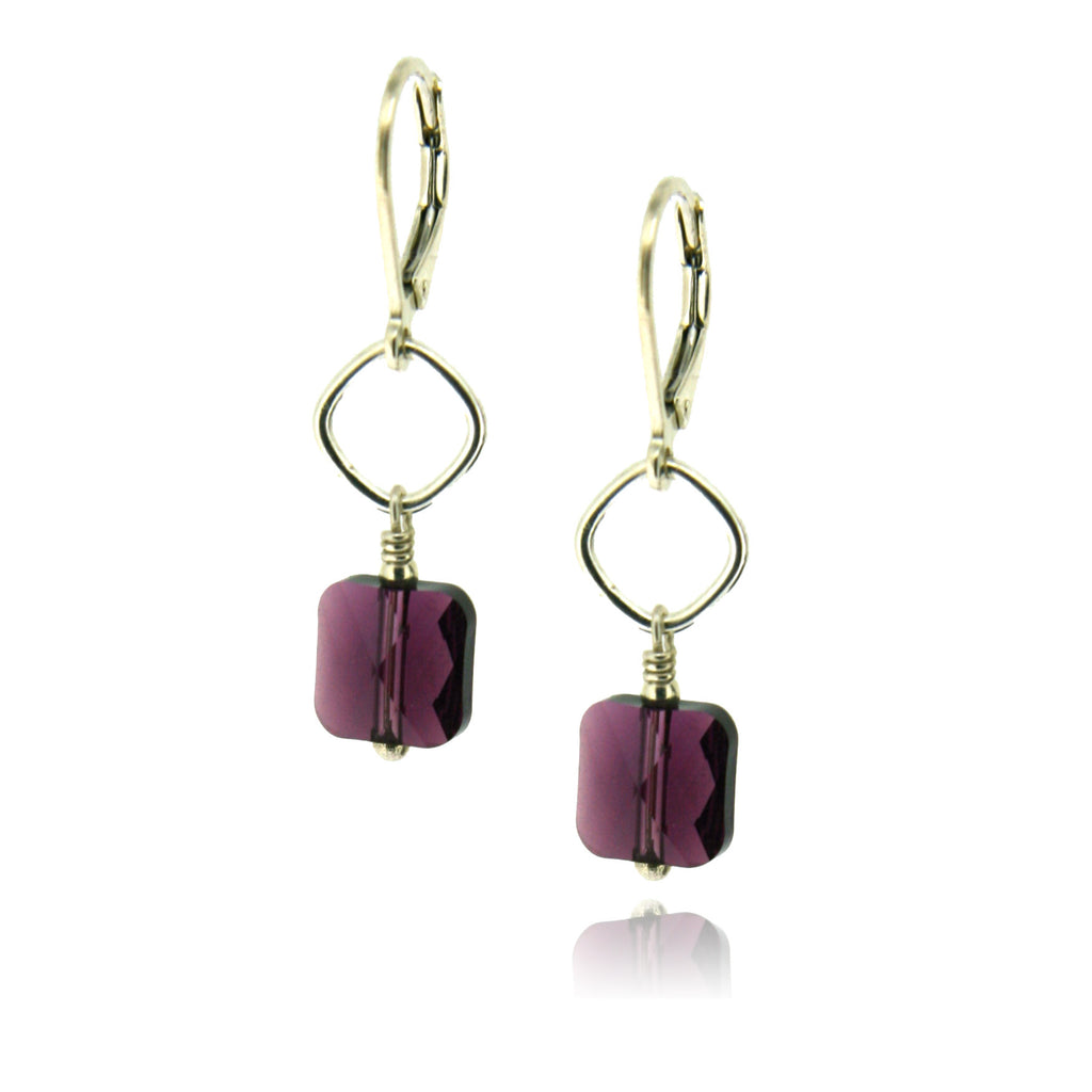 Winnie Amethyst Earrings
