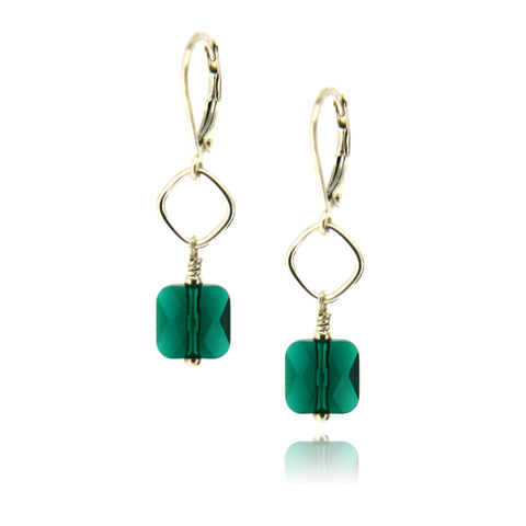 Winnie Emerald Earrings