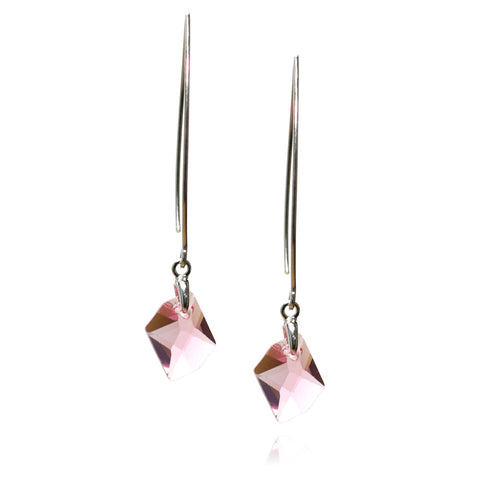 Connie Light Rose Earrings