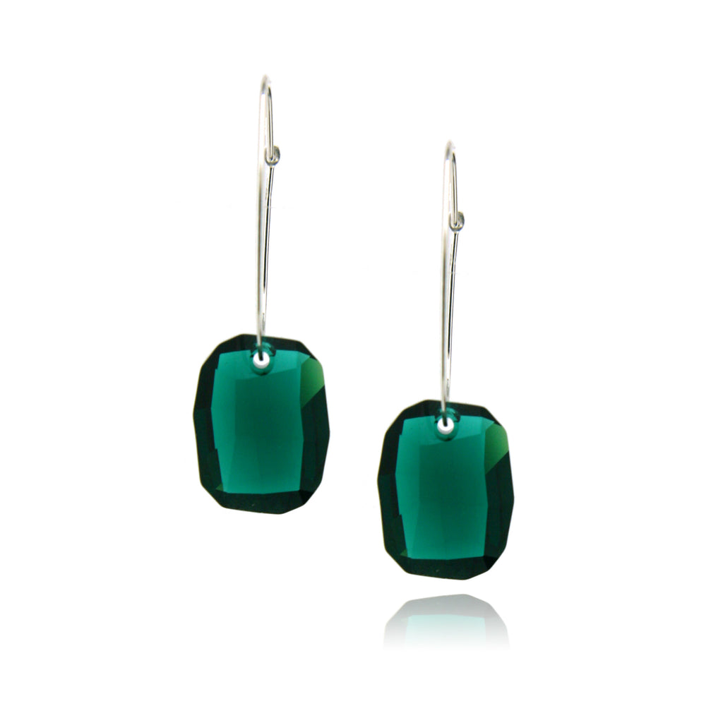 Hailey Emerald Earring