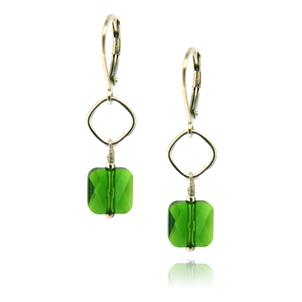 Winnie Fern Green Earrings